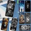 Animal Lion Case For iPhone 17 Air 15 14 13 12 11 16 Pro Max 13 Mini XR 15 16 Plus 16e Back Cover Shell