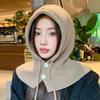 LE LANG Full Cover Winter Hat B Women's Winter Warm Chestnut Fur Earflap