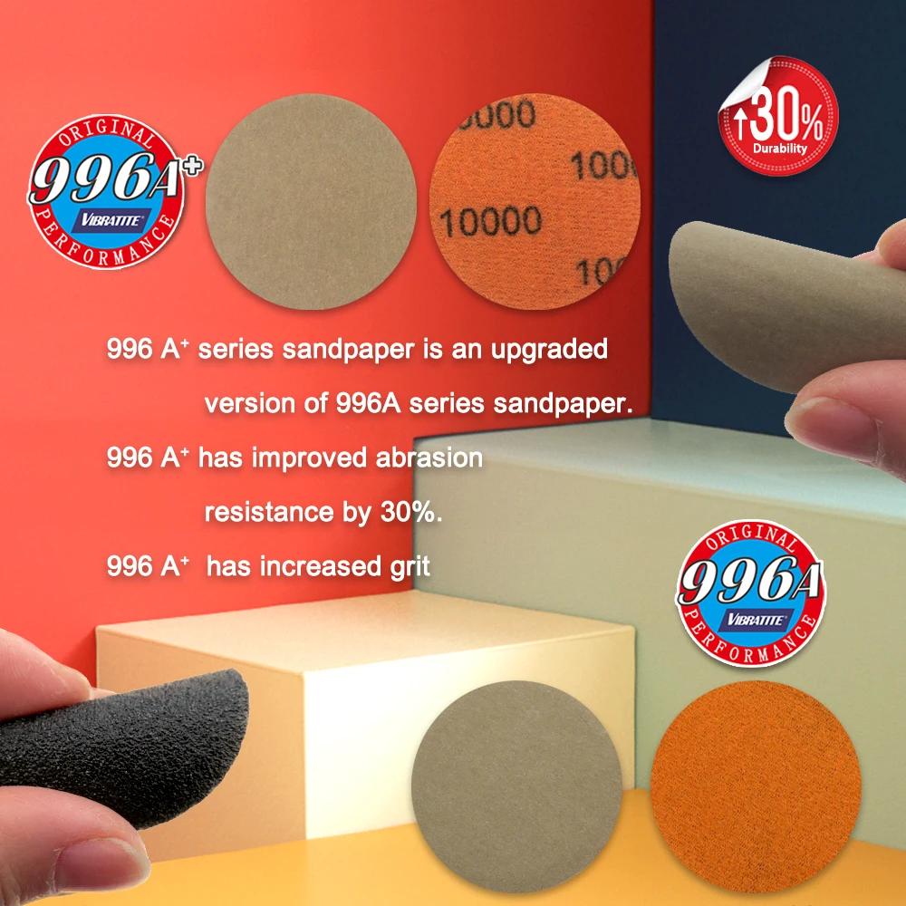 100 Pcs 1 Inch Sanding Disc Wet Dry Sandpaper 400-10000 Variety Grits Grinding Abrasive for Wood Fiberglass Automotive