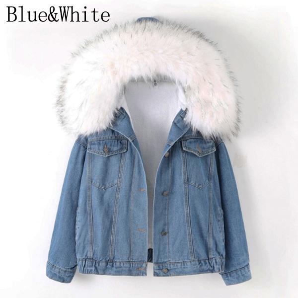 spring winter denim jacket