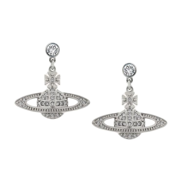 Vivienne Westwood Logo Brass Earrings Women earrings 8050889134992