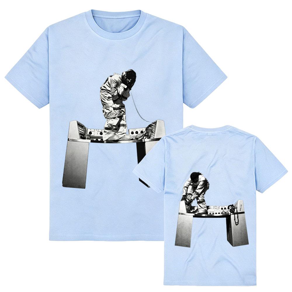 Don Toliver OCTANE Neues Album Hip-Hop Merch Ästhetik Lo-Fi Grunge Rundhals Weich Hohe Qualität Reine Baumwolle Kurzarm Unisex