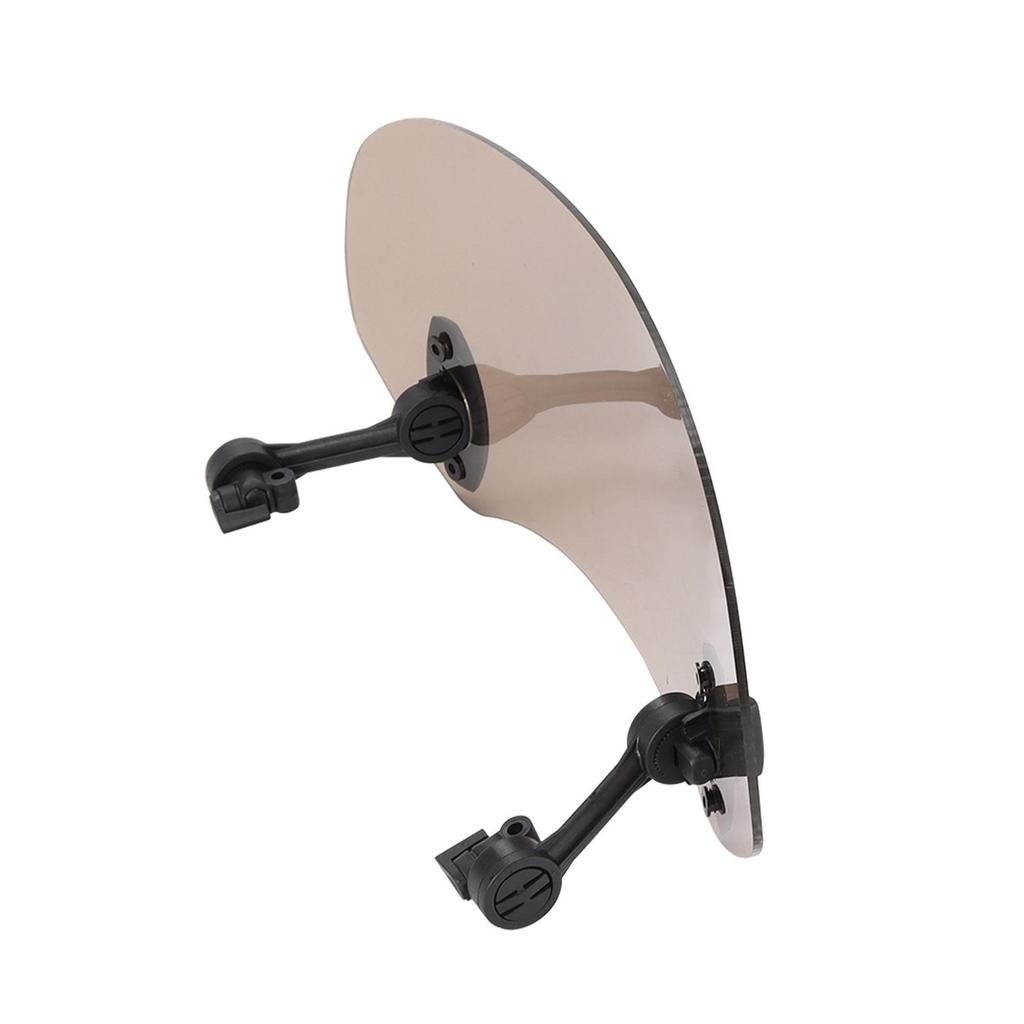 Verstellbarer Universal-Motorrad-Windschutz Luftabweiser für Yamaha, Kawasaki, Honda