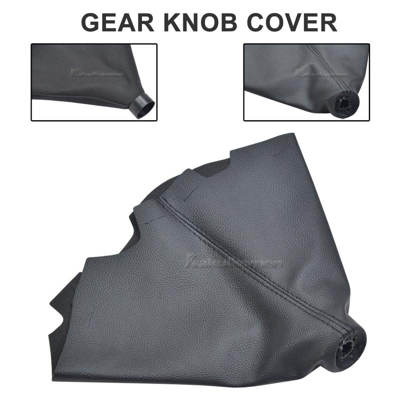 Leather 5/6-Speed Gear Shift Knob for MAZDA 3 BK BL 5 CR CW 6 II GH CX-7 ER MX-5 NC III 23 MT Leather Shifter Lever Arm Headball