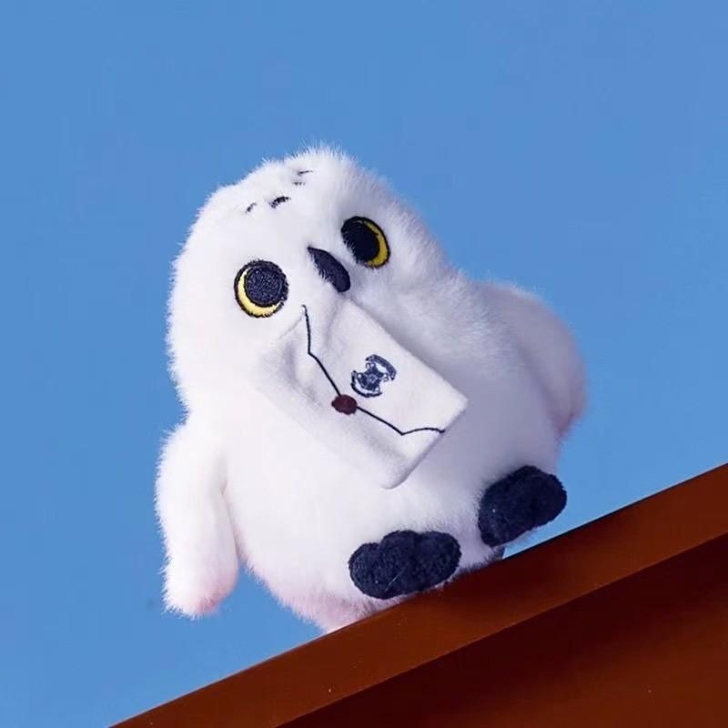 Harry Potter Hedwig Magnetic Plush Toy With Cute Owl Design For Refrigerator Decor