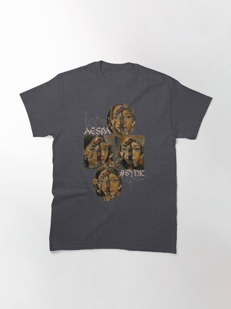 aespa Vintage Flowers Edit - K-Pop Merch Classic T-Shirt