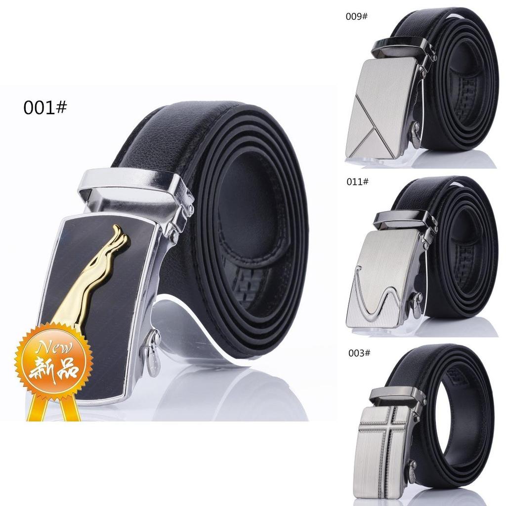 Belt 1pcs Men Imitation Leather Black Steel With