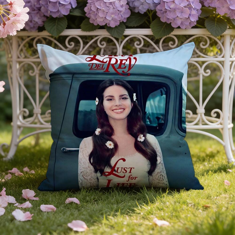 L-Lana Del Rey Kissenbezug Home & Auto Doppelszenen Kissenbezug: Wendbar für höchsten Tragekomfort