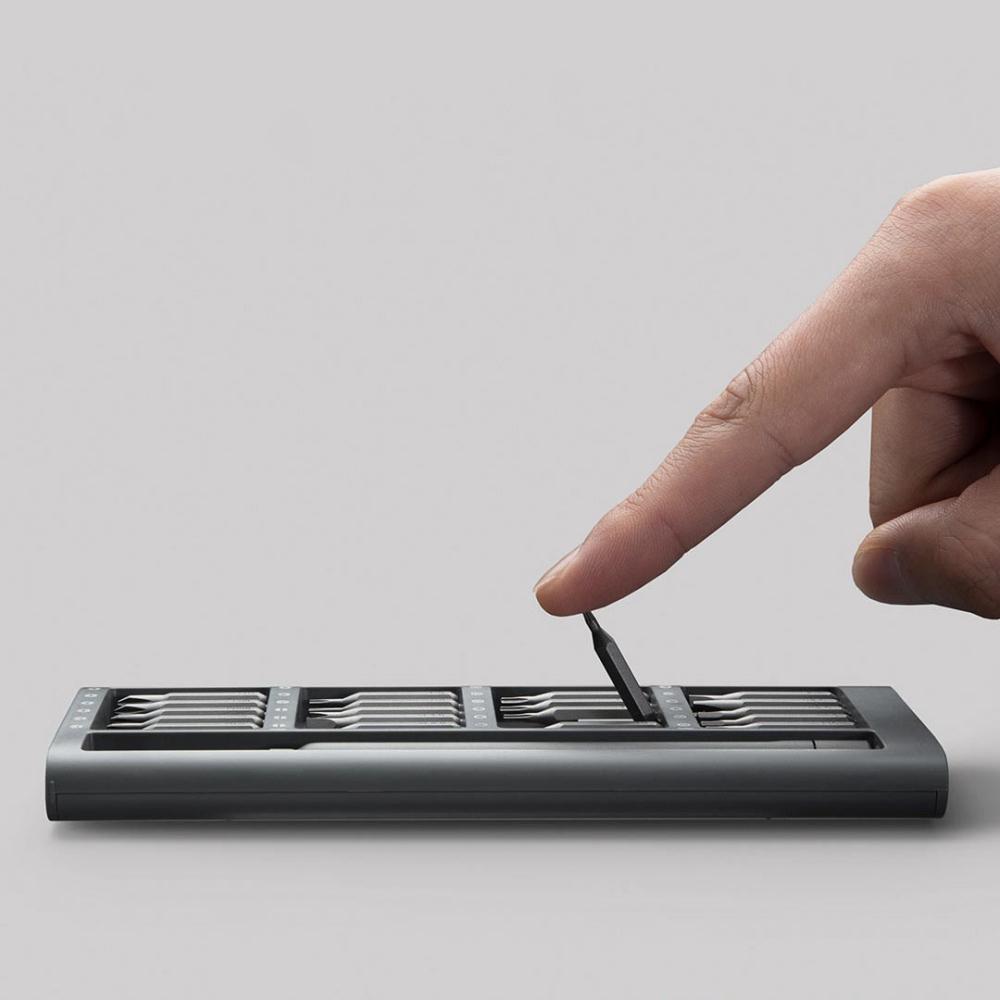 Fine Repair Screwdriver Set, Aluminum Alloy Shell, 24 Bit Head Repair Tools, Screwdrivers, Mobile Phone Repair Screwdrivers