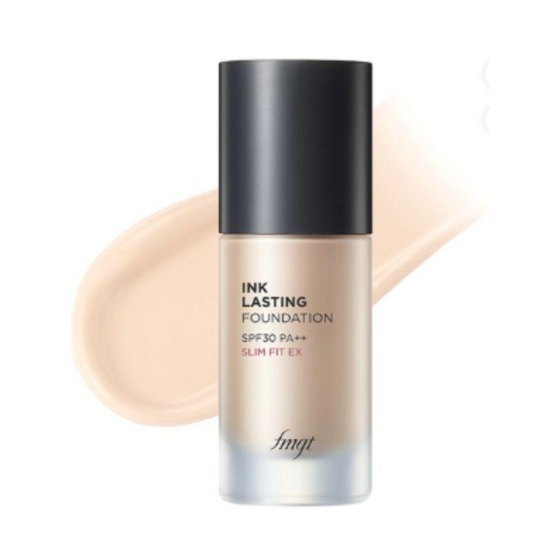 THE FACE SHOP Ink Lasting Foundation Slim Fit EX 30ml Long-Lasting Lightweight Foundation
