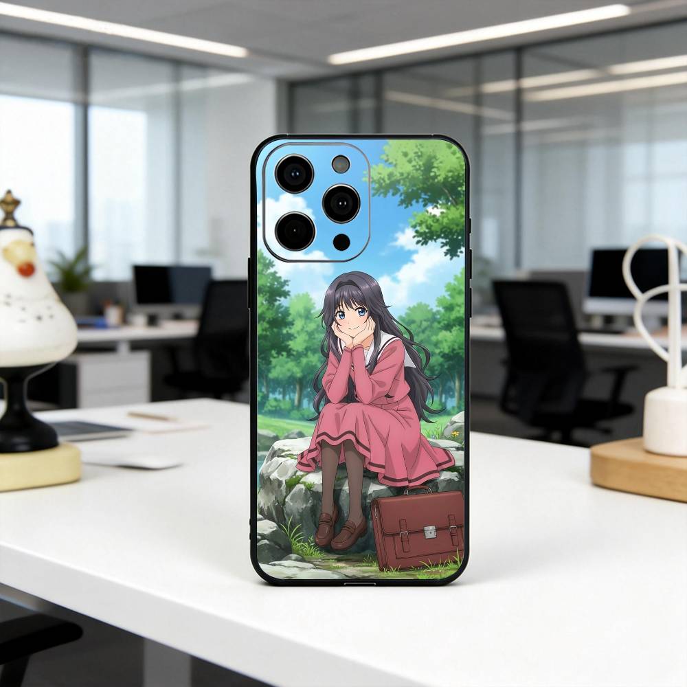 

The Fragrant Flower K-Kaoruko W-Waguri Phone Case Silicone Soft For IPhone 17 16 15 14 13 12 11 X XR Plus Pro Max Plus iPhone16e