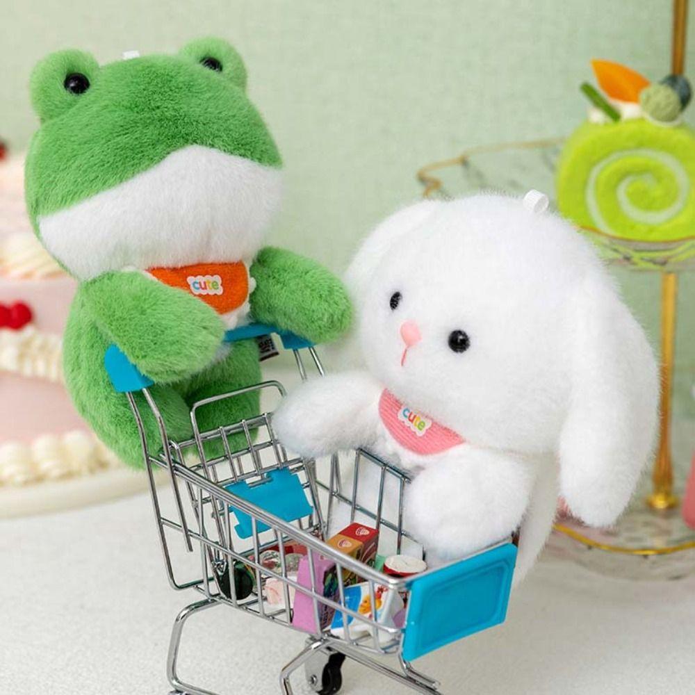 PP Cotton Koala Plush Toy Fluffy Frog Plush Doll Creative Plush Desktop Buddy Toy Children's Day