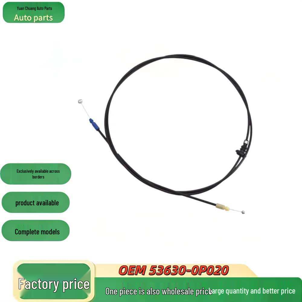 TOYOTA Reiz GRX13# / Old Vios Hood Lock Cable (Part 53630-0P020) Toyota