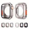 Change To Ultra Full Protector Case for Apple Watch 45 46 44mm Tempered Glass Screen Protector for IWatch Series 10 9 8 7 6 SE 5