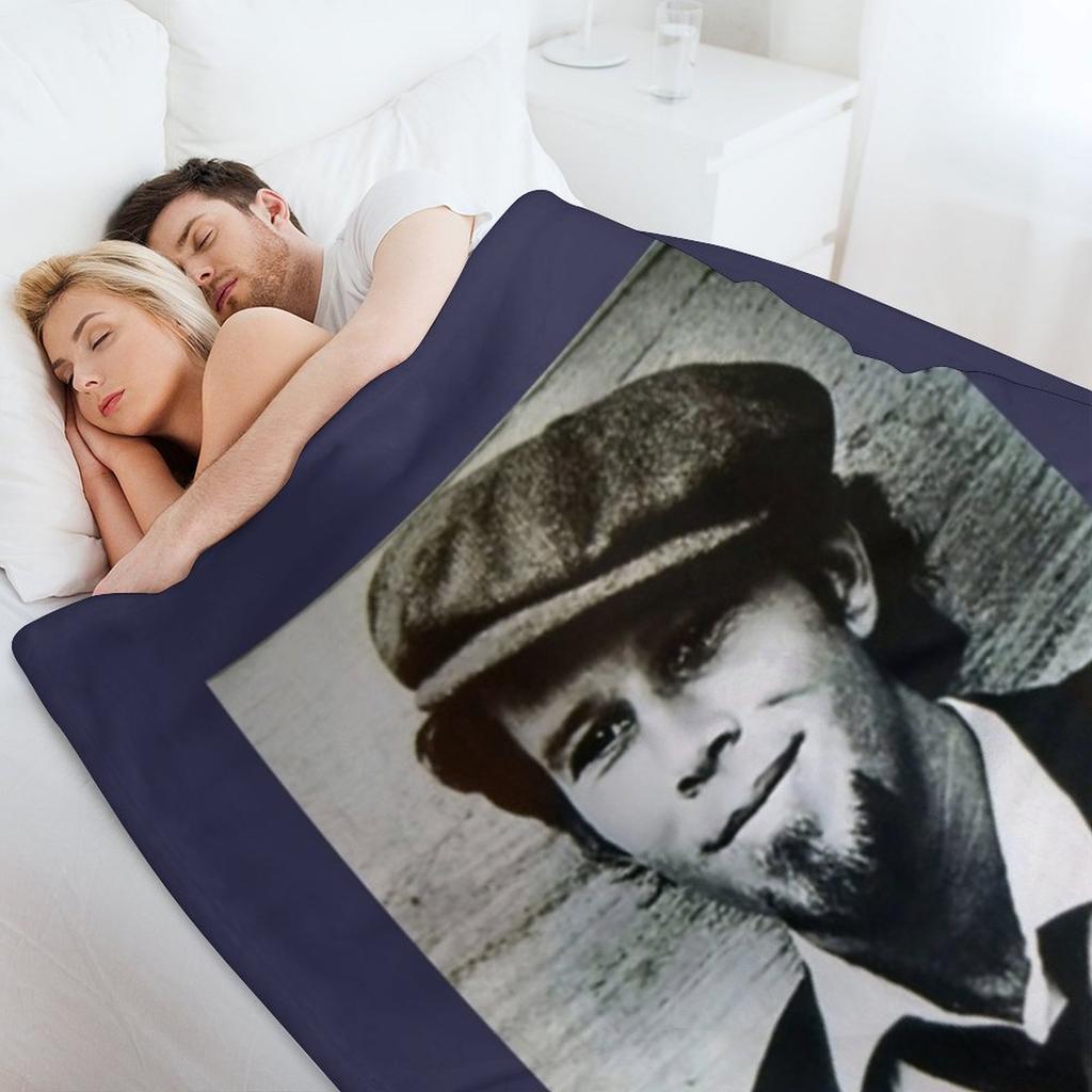 Tom Waits Throw Blanket For Decorative Sofa Hair Soft Plaid Plaid Blankets