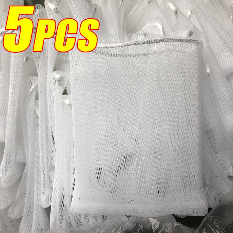 Portable Soap Saver Bag Hangable Drawstring Manual Foaming Net Facial Cleanser Scrubbers Mesh Cleaning Tools Bathroom Supplies