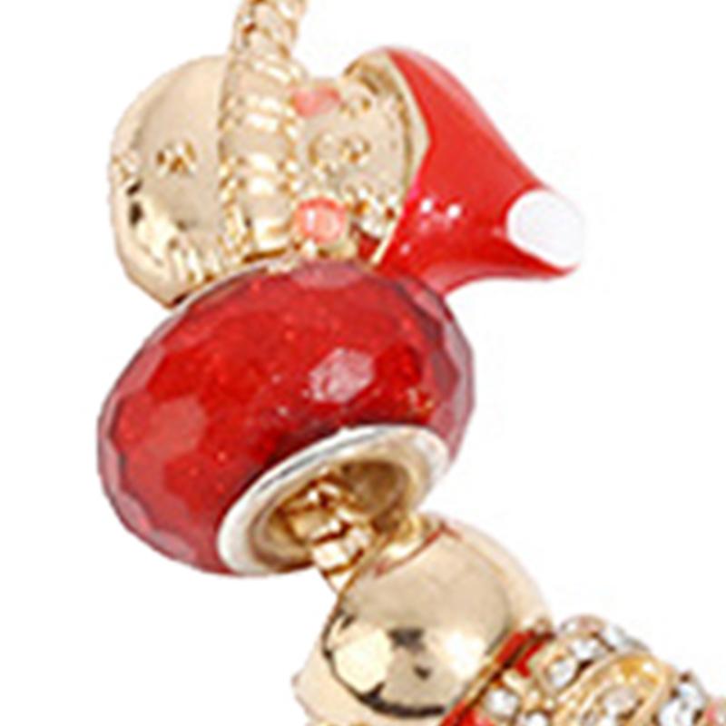 Christmas Style Creative Bracelet Alloy Elegant DIY Fashionable Bracelets for Women Girl Type1