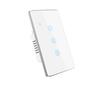 2023 New Arriving Touch Wall Switch Tuya Smart Home Wall Switch US & EU Standard 1/2/3/4 Gang Wall Switch with Metal Bezel