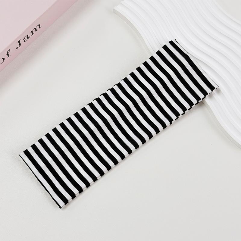 Stylish Women's Hair Bands Sweet Striped American Stretch for Sports Travel Fitness