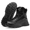 Men Tactical Boot Military Safety Hunting Hiking Shoes Anti-Slip Desert Lace Up Motorcycle Ankle Army Climbing Shoes Zapatillas