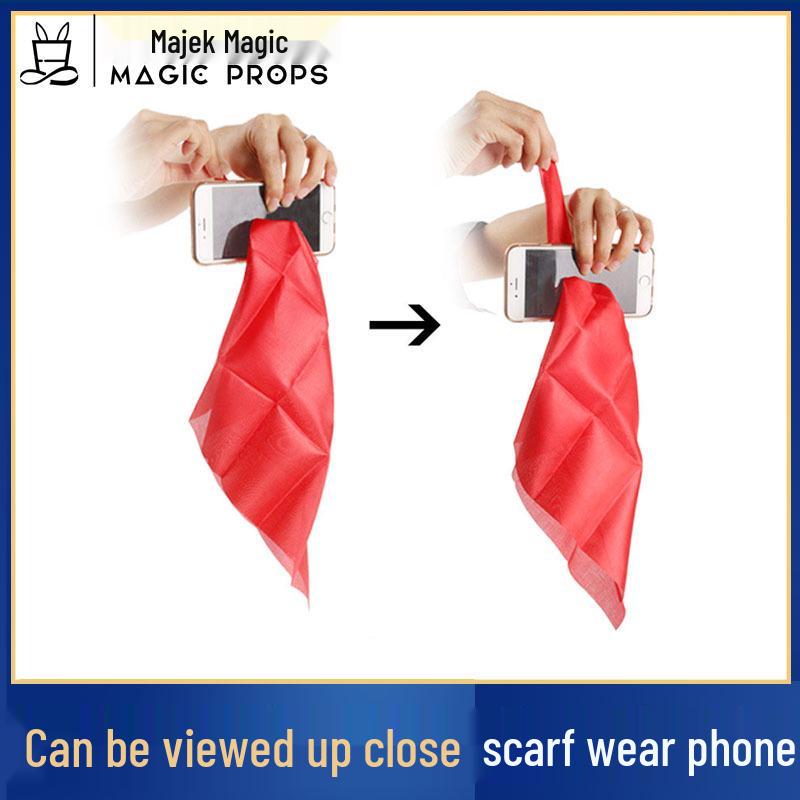 Interactive Magic Prop: Silk Scarf Through Cell Phone Trick