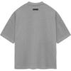 Fear of God Essentials Solid Color Crew Neck Pullover Short Sleeve American Heavyweight T-Shirt Men Dark Heather Oatmeal 125SP242003F