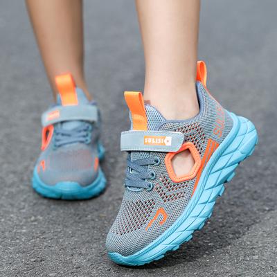 Summer Children's Sneakers Hollow-out Breathable Boys Girls Walking Casual Sport Running Shoes for Kids Teenager Footwear