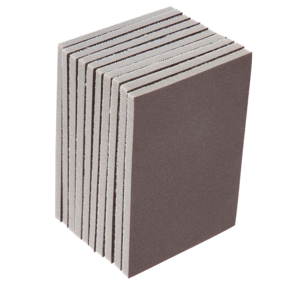 10PCS Sponge Sandpaper 120/180/240 Grit Fine Polishing Sanding Paper Polishing Paper Sander Paper Sandpaper Sanding Paper