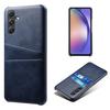 Pour Samsung Galaxy A35 5G Coque de Téléphone Cuir+PC Housse Antichoc avec Double Fente pour Cartes