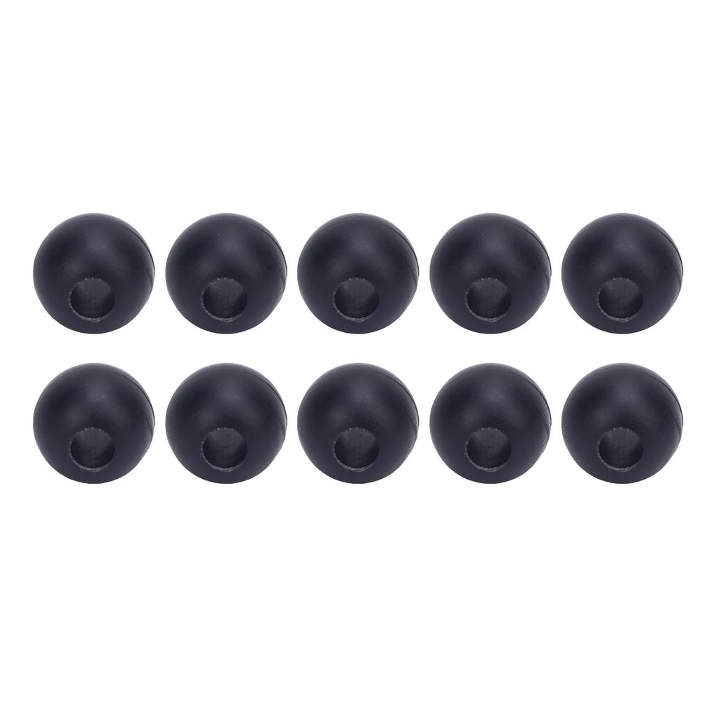 10PCS Fitness Pulley Cable Ball Stopper Attachment Rubber Gym Machine Rope Pulling Wire Joint Parts for Replacement