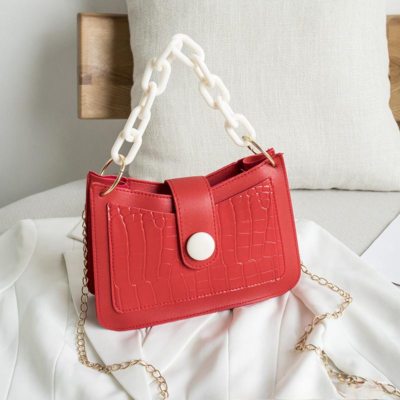 Women's Armpit Bag Stone Pattern Shoulder Bag Handbag