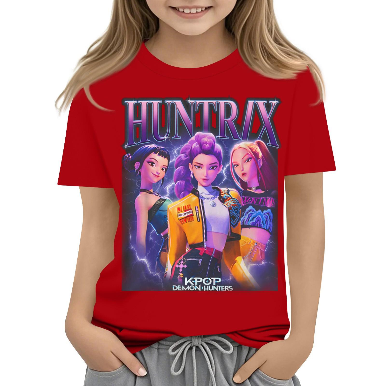 

Летние футболки с коротким рукавом для взрослых и детей 120 красный