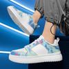 Men's Fashion Sports Shoes Comfortable Flat Bottom 2024 New Outdoor Casual Shoes Street Blue Trendy Skateboarding Shoes