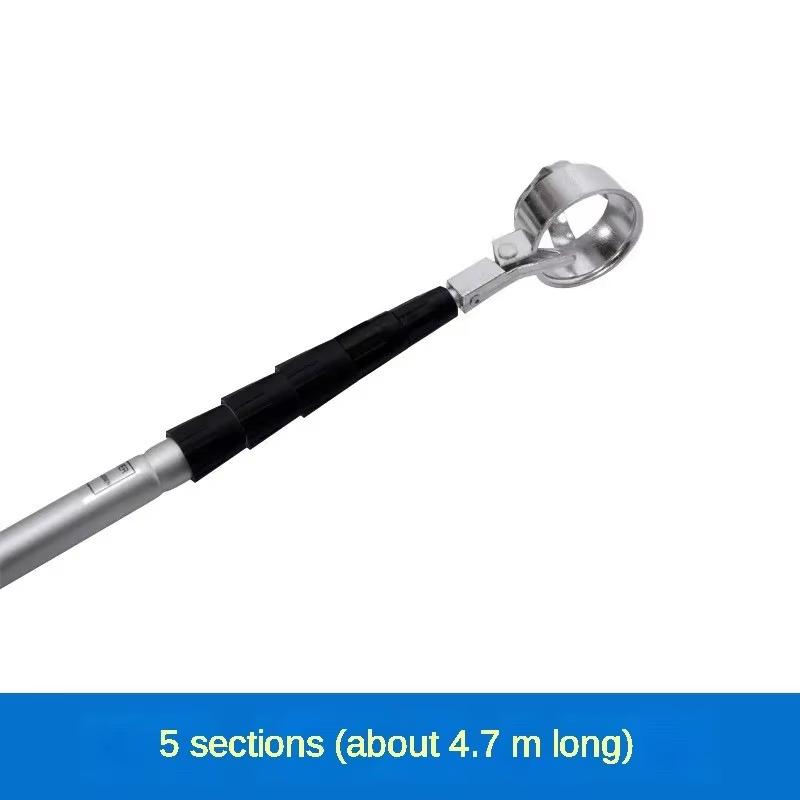 PGM Golf Ball Pick Up Tools Telescopic Golf Ball Retriever Retracted Golf Pick Up Automatic Locking Scoop Picker LQQ001 5