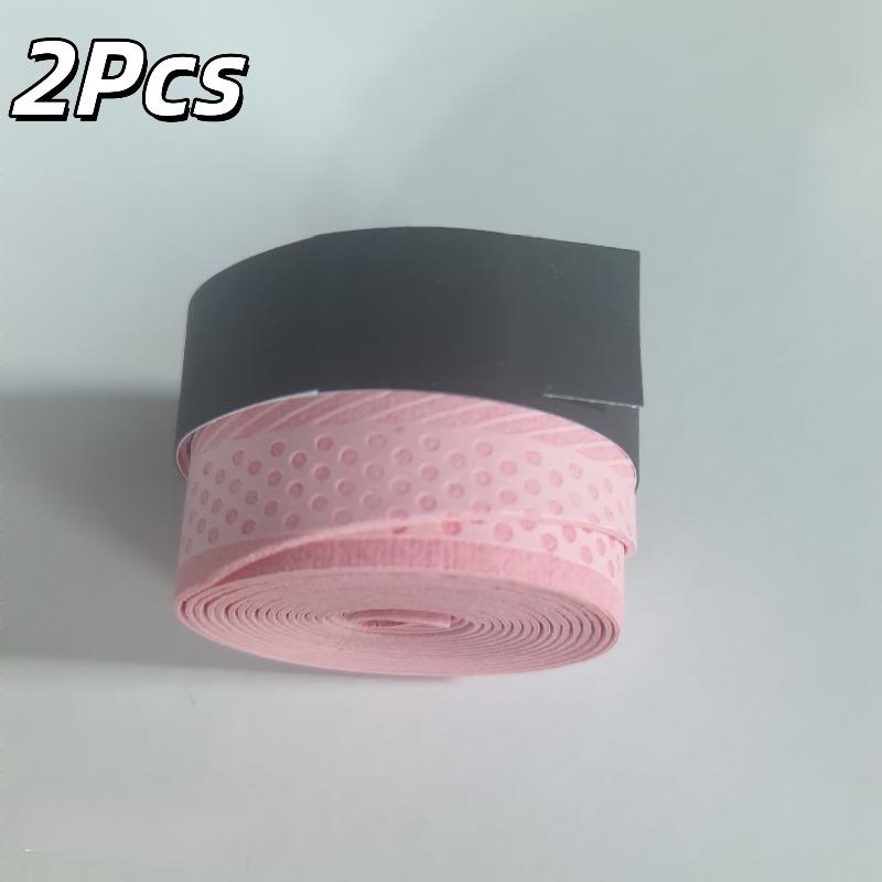 2Pcs Tennis Racket Overgrip Sweat Band Absorption Grip Pu Badminton Racket Handle Grip Tennis Griptape Padel Racket Grip