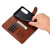 AZNS For Samsung Galaxy S25 Edge Case Anti-Scratch PU Leather Stand Wallet Phone Cover