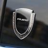 3D Meta Car Sticker Auto Door Trunk Car Body Shield Emblem Protective Sticker For Mitsubishi Pajero 2 3 4 Car Accessories