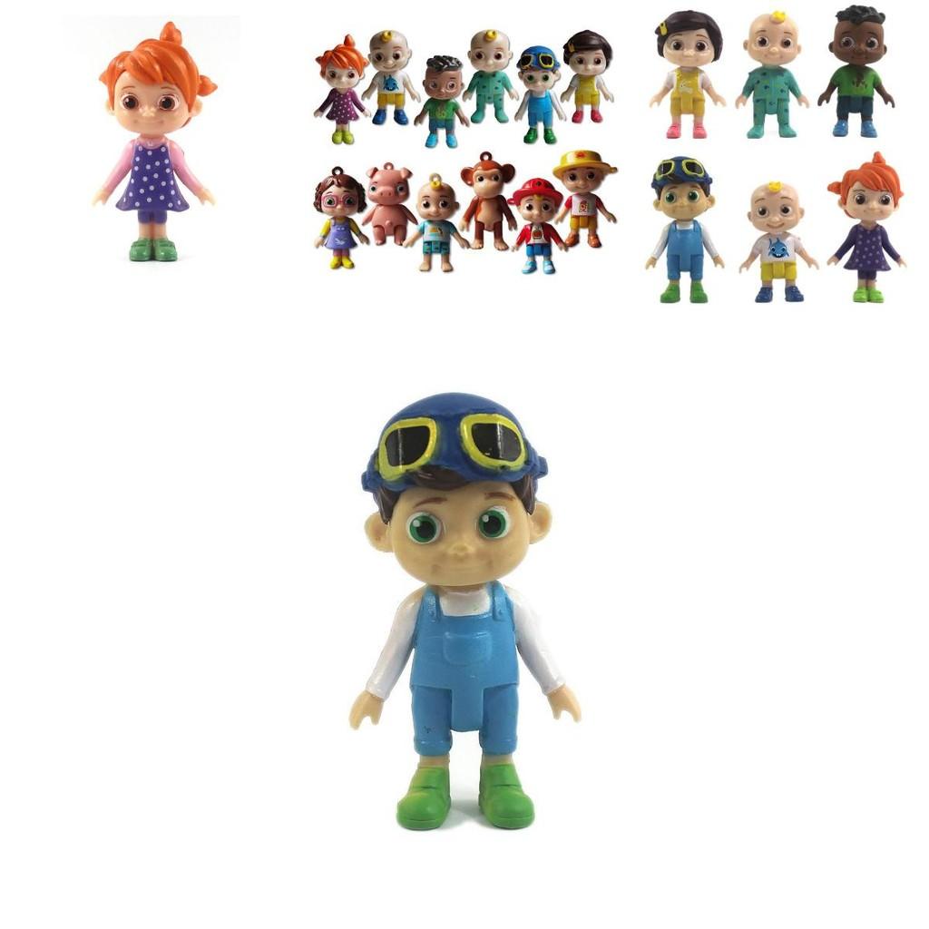 Detailed Cocomelon Jj Figure Play Set Miniatures Cake Topper Collectible Model