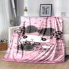 1pc. Cute Cartoon My Melody Pink Blanket - Perfect for Home, Office, Outdoor Use & Gift Ideaz0411273
