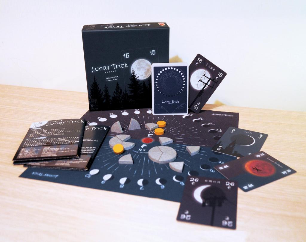Lunar Trick Board Game Lunar Trick Trick Taking Shinka GAMES