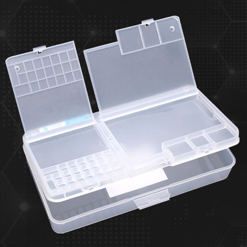 Impact Resistant Tool Case Waterproof Construction Tool Box For Workshop And Household Organization M4YD