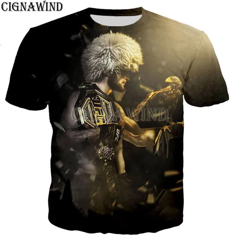 New Arrival Khabib Nurmagomedov/conor Mcgregor T Shirt Men/women 3D Print T-shirts Harajuku Style Tshirt Streetwear Tops