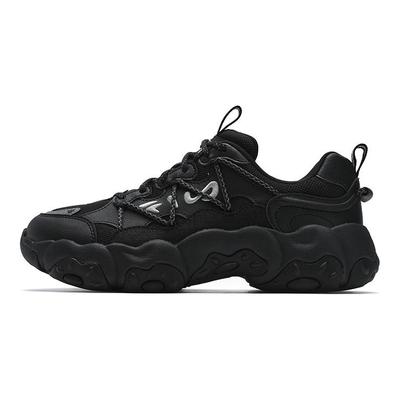 Fluid 6 Katzenpfoten Schuhe Mode Vielseitig Schlicht Bequem Sport Low Top Freizeitschuhe Damen Sneaker Schwarz F12W512103FBK