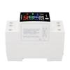 Digital Energy Meter Water Proof DIN Rail Electricity Usage Meter AC30 400V 0 100A Voltmeter Ammeter