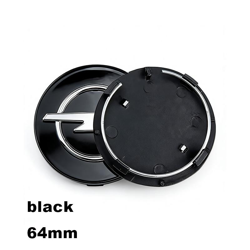 4 Stück 58/64mm Auto Radnabenkappe, Radnabenabdeckung Abzeichen Für Opel Astra H G J Insignia Mokka Zafira Corsa Vectra C D Antara