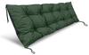 Garden Cushion 100x50 Cm for Bench, Swing, Pallet, Waterproof, Green