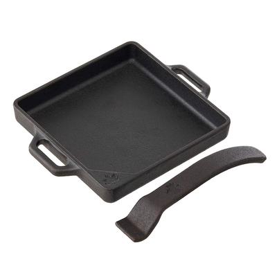 Iron MY Grill PAN Square 81064203 Schwarz Breite 20 x Tiefe 16 x Höhe cm (ca.) 3.4