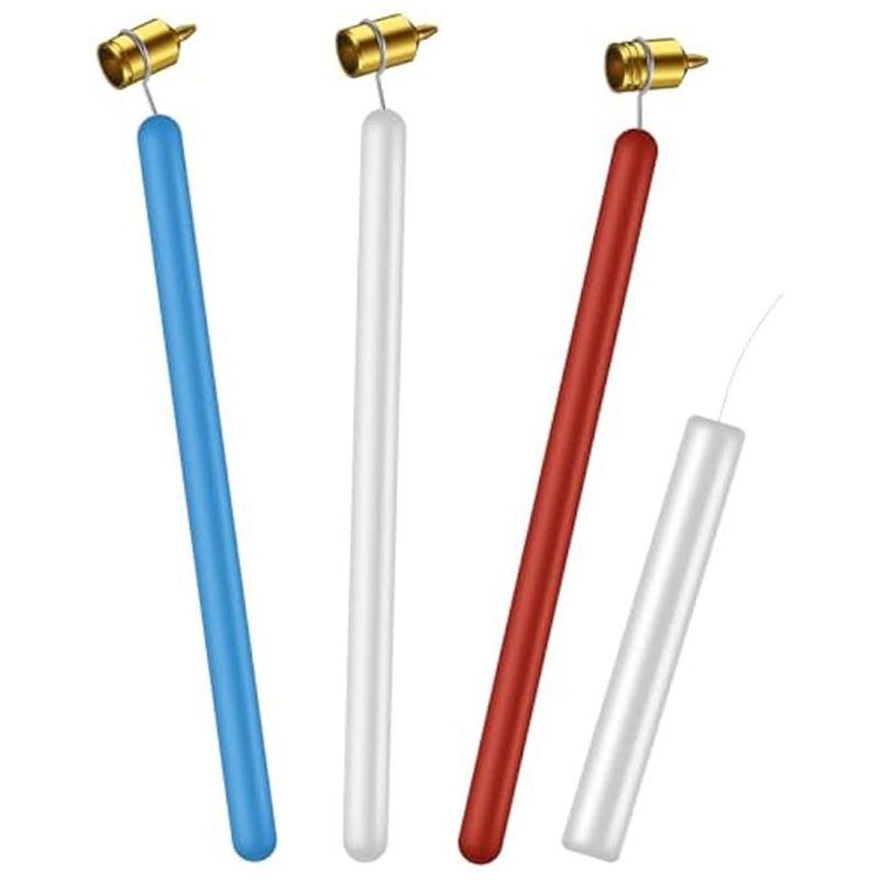 

M-Modern-Slanting Fine Line Paint Pen Set 0.7/0.5/0.4Mm Heavy Fine Brass Tip Kistka Wax Pen Decorating Kit Pysanky Kistka Tool D