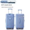 20-inch Silent Universal Wheel Multifunctional Cabin Suitcase for College Students