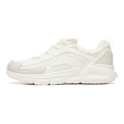 Flying Sky Retro Running Shoes Men Sneakers Ivory-White 912035581-6